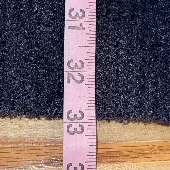 Barefoot Dreams Womens Cozylite Coastline Knit Open Front Cardigan Black 3X NWT - Picture 9 of 9